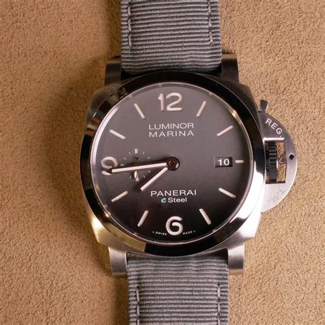 panerai luminor marina esteel review.